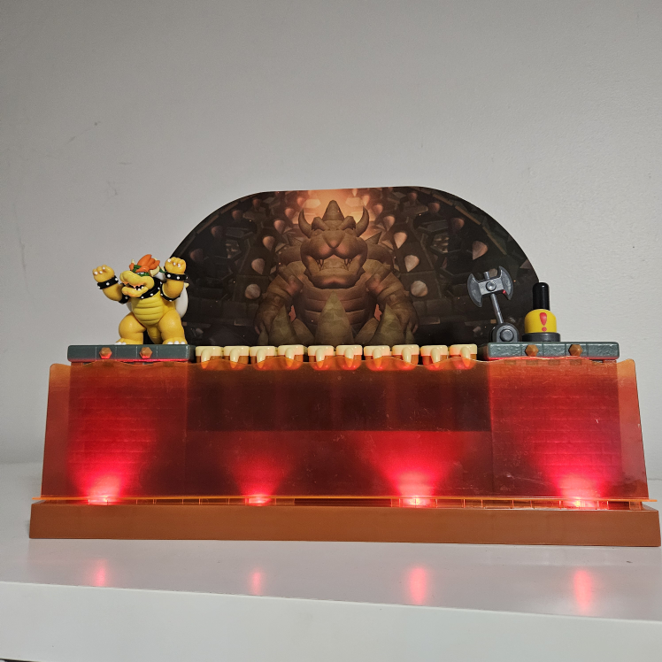 Super Mario Bowser Battle Playset