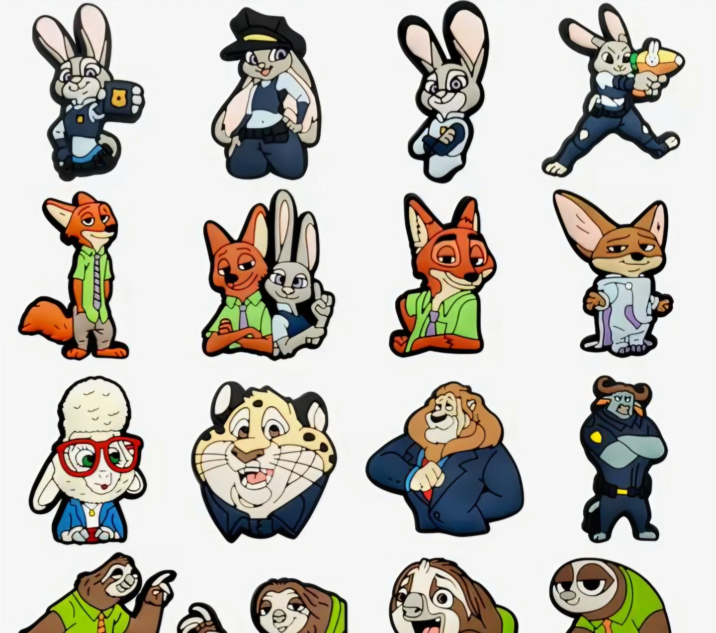 Disney Zootopia Character Charms Crocs
