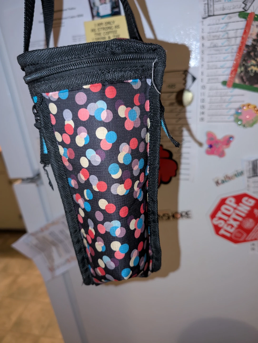 Arctic Zone Insulated Lunch Bag with Polka Dot Design - photo 3