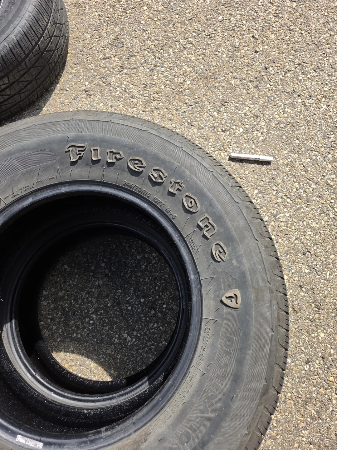 3 tire Firestone Destination P245/70R16 - photo 2