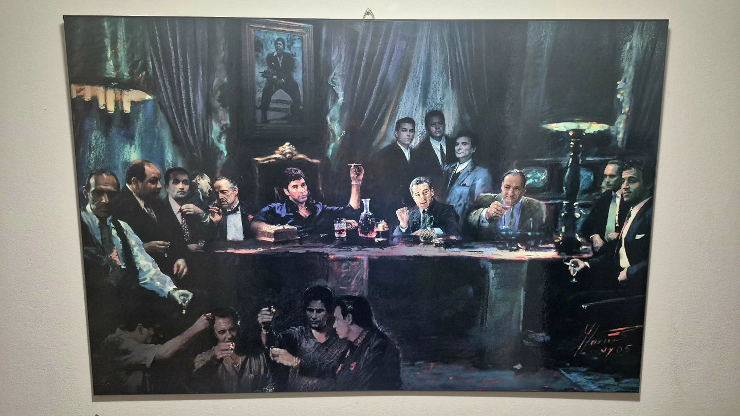 Gangster Last Supper Artwork 2005