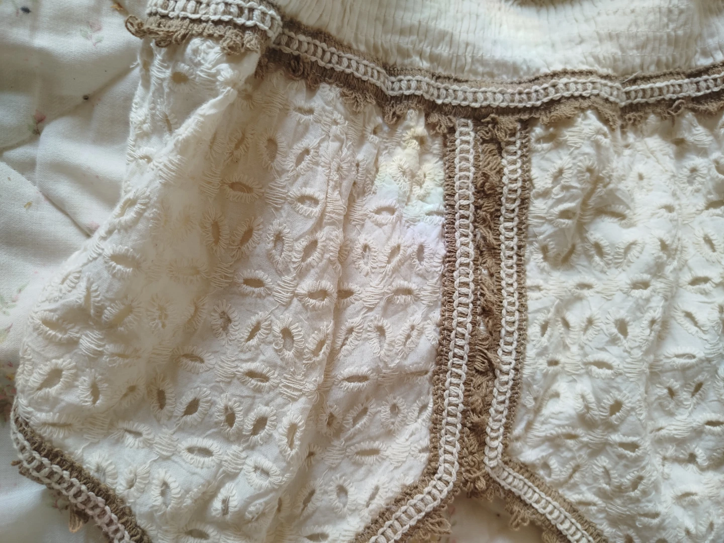 Cream boho style sundress - photo 4