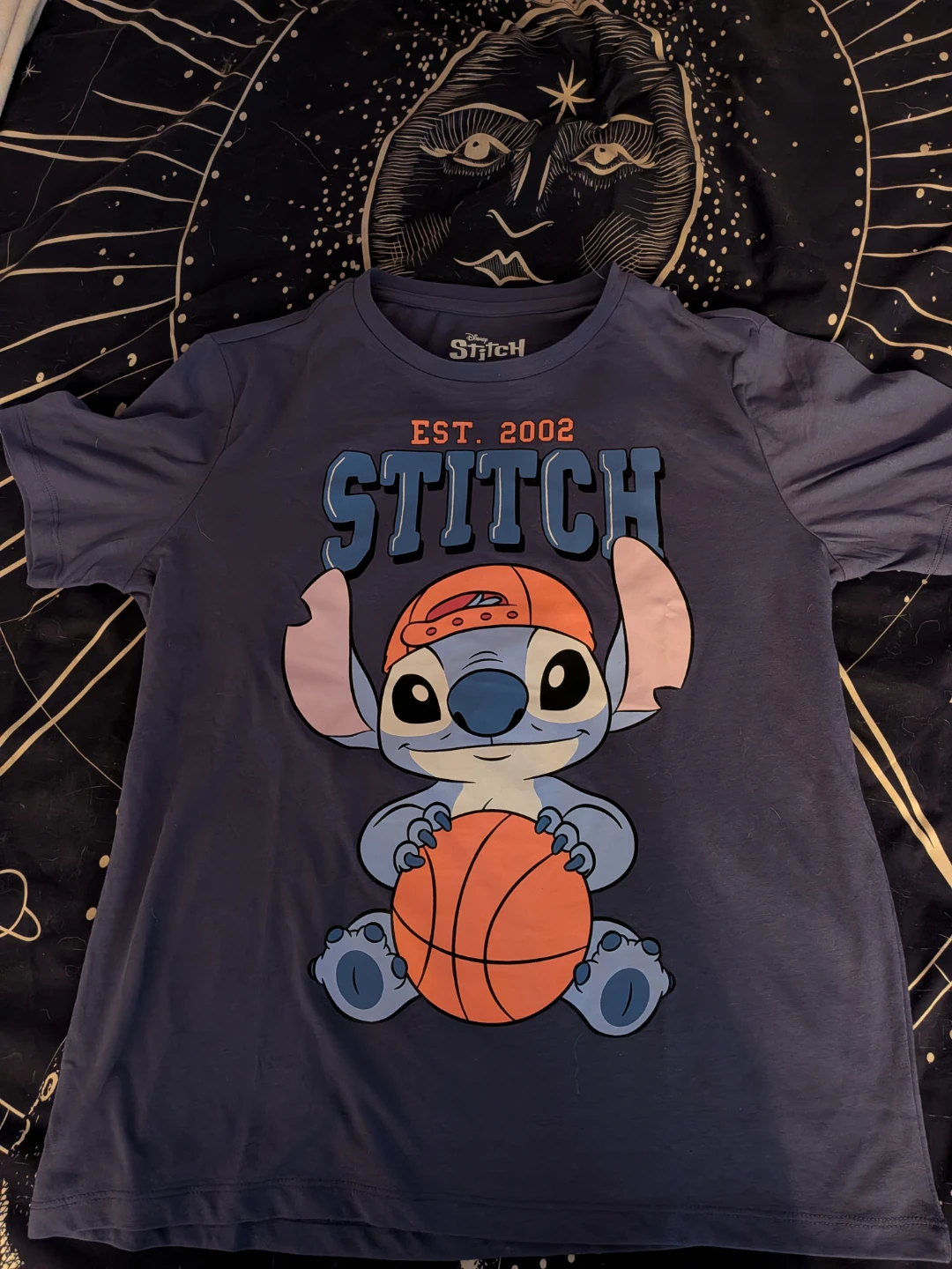 Disney Stitch Basketball Graphic T-Shirt