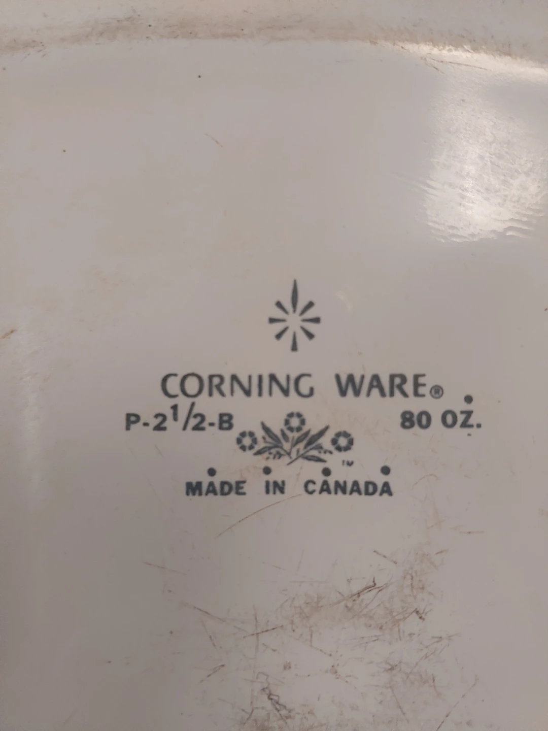 Corning Ware P-2 1/2-B Casserole Dish with Glass Lid - photo 3