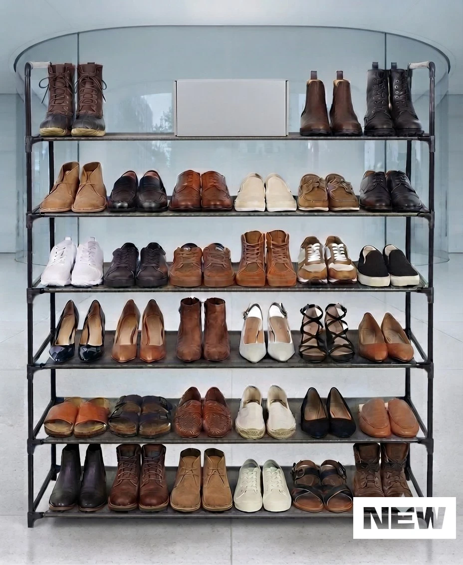 BRAND NEW 6 Tier Shoe Rack for 30 Pairs