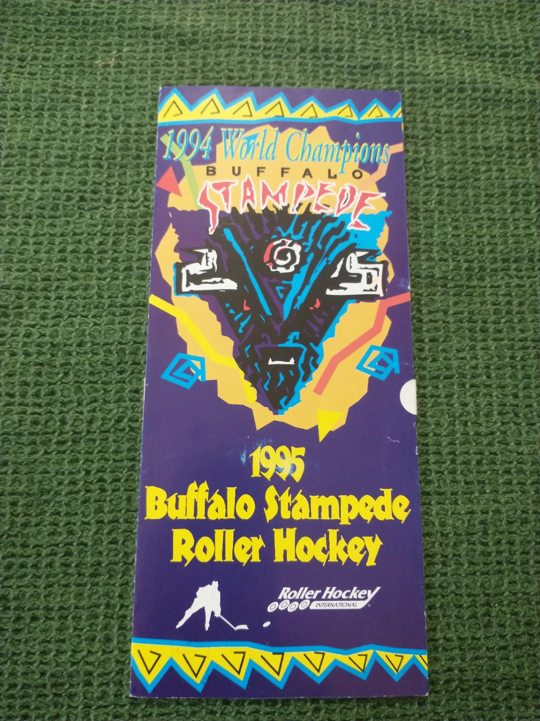1995 RHI Buffalo Stampede Roller Hockey Champions Schedule