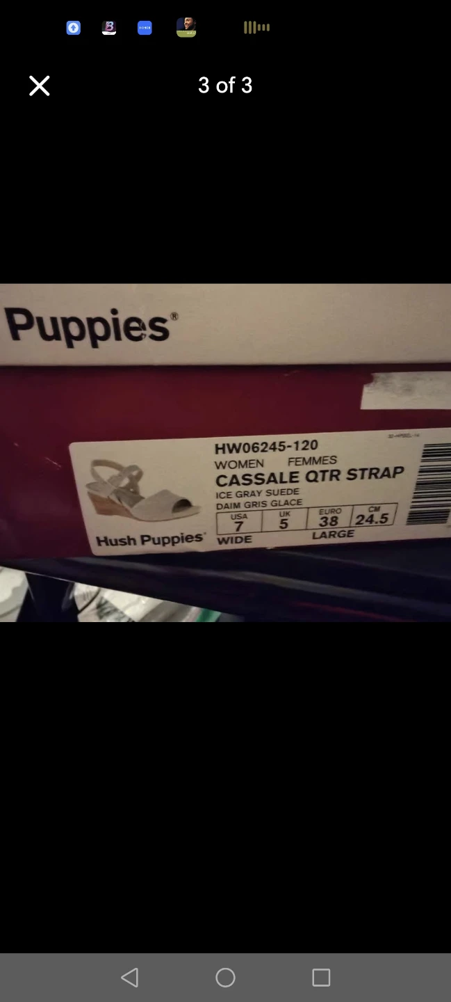 Hush puppies sandal women's size 7