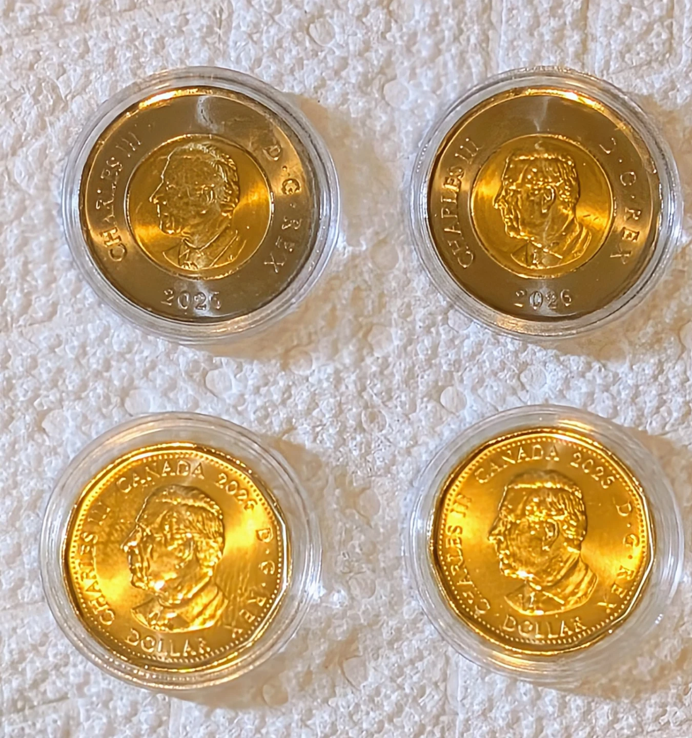 Set of 4 Canadian Commemorative Coins - photo 2