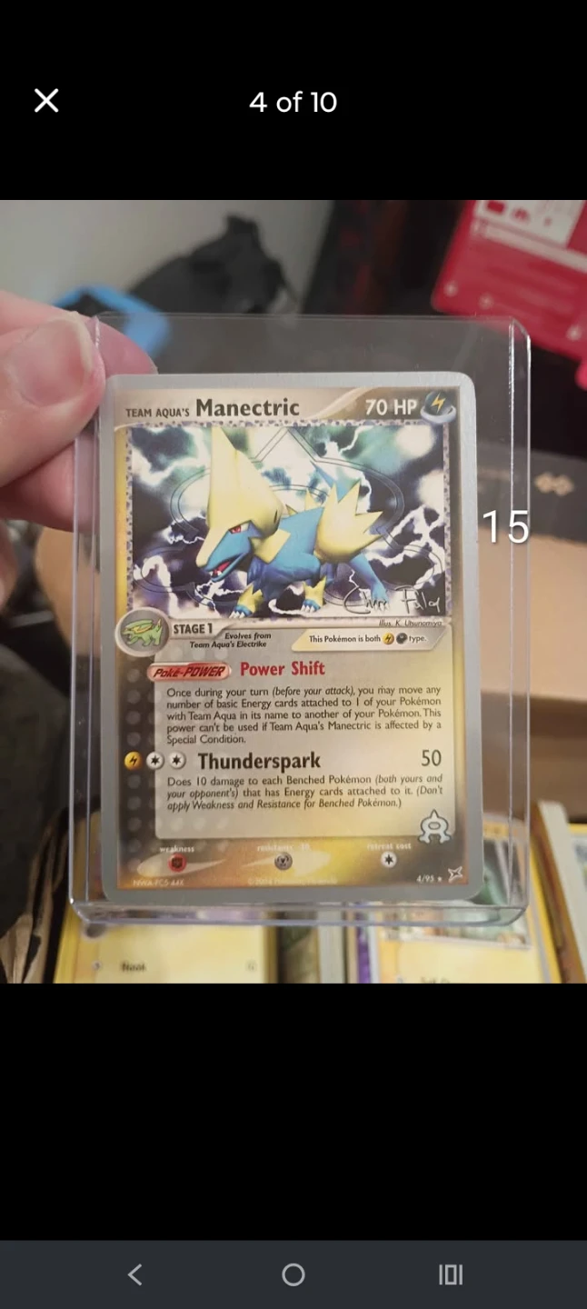 Pokemon cards in protectors - photo 5