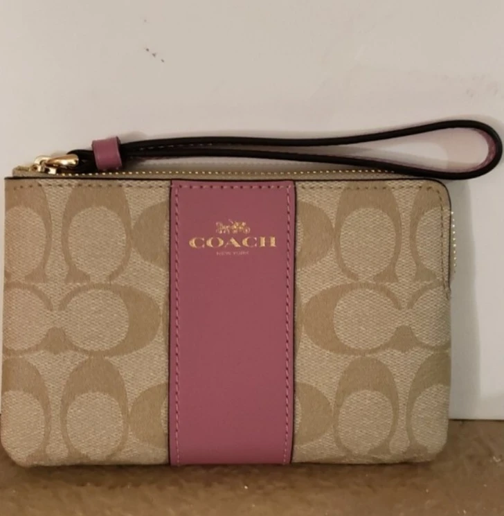 Coach Signature Jacquard Park Swingpack Crossbody Bag