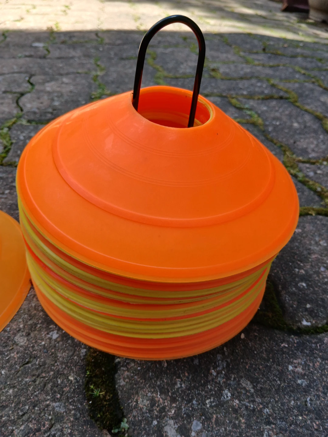 Orange & Yellow Training Cones - photo 2