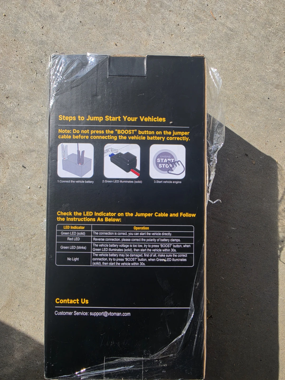 VTOMAN V10 Pro 4500A Jump Starter - photo 3