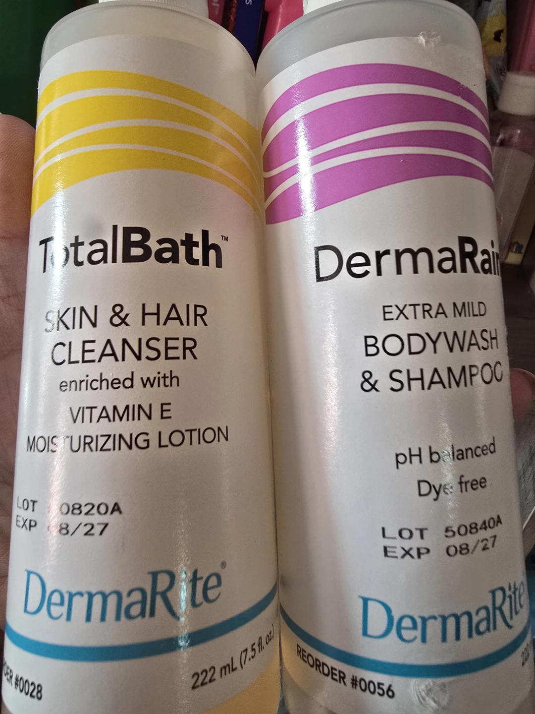 DermaRite Total Bath Skin & Hair Cleanser and Bodywash 7.5 fl oz
