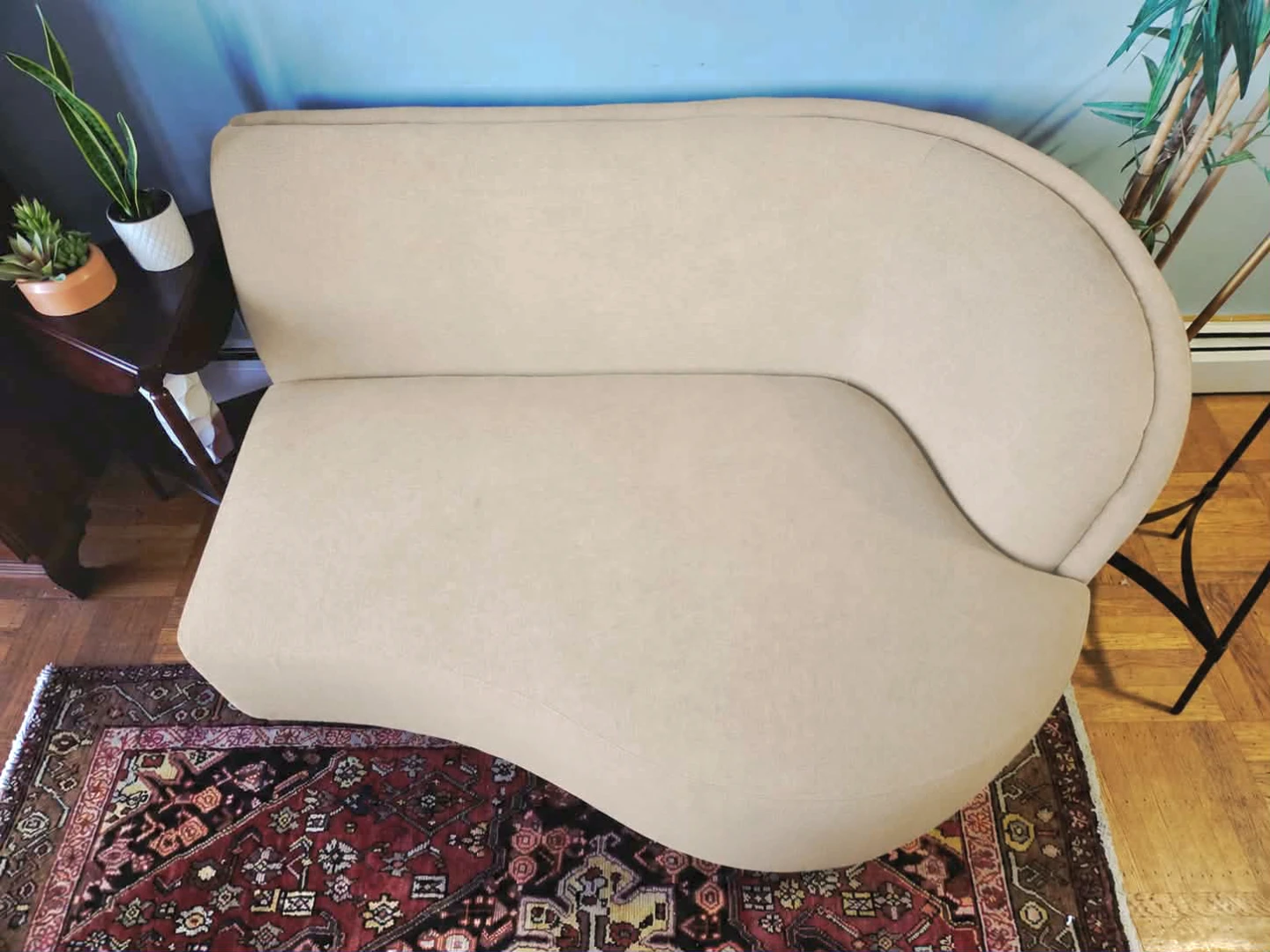Brand New in Box "Yoon" Cream Chaise from Moe's Home Collection - photo 3