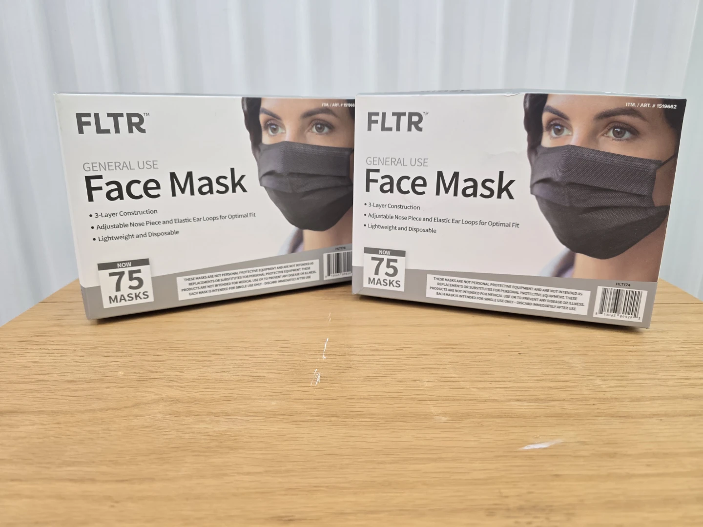 FLTR General Use Face Masks - 75 Count