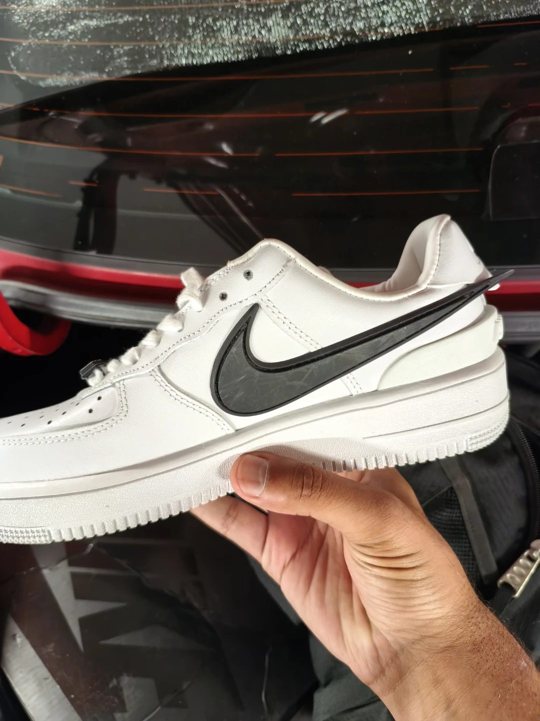 Men's White Nike Air Force ones size 6.5 or 8 available - photo 2