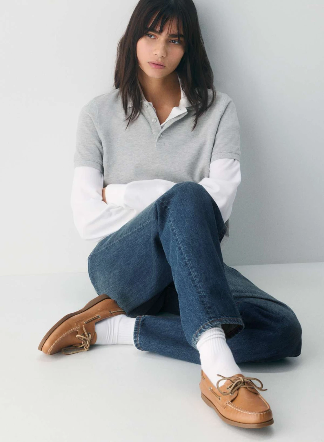 Sperry x Aritzia Brown Leather Boat Shoes - photo 2