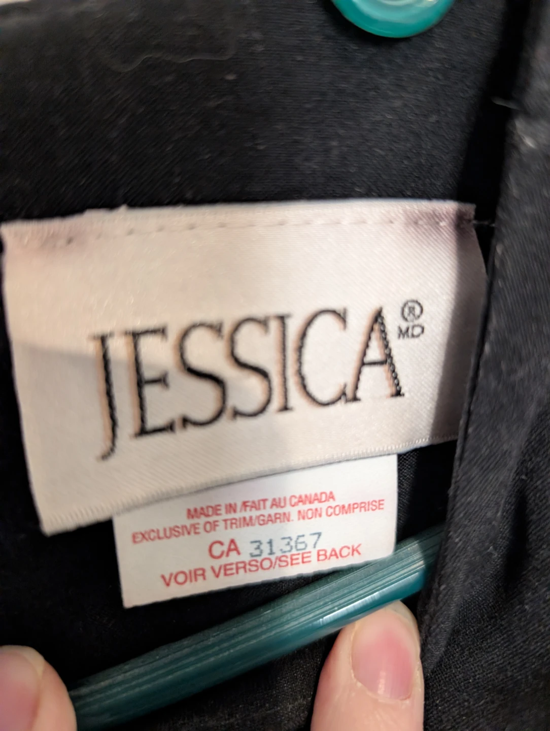 Jessica Black & Pattern Dress Size 14 - photo 3