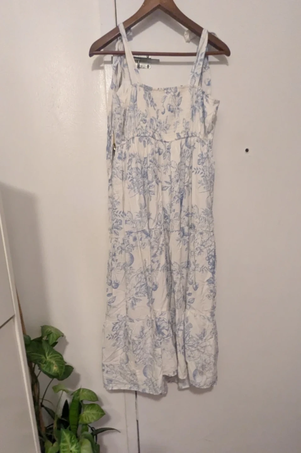 Blu Pepper Floral Tiered Dress