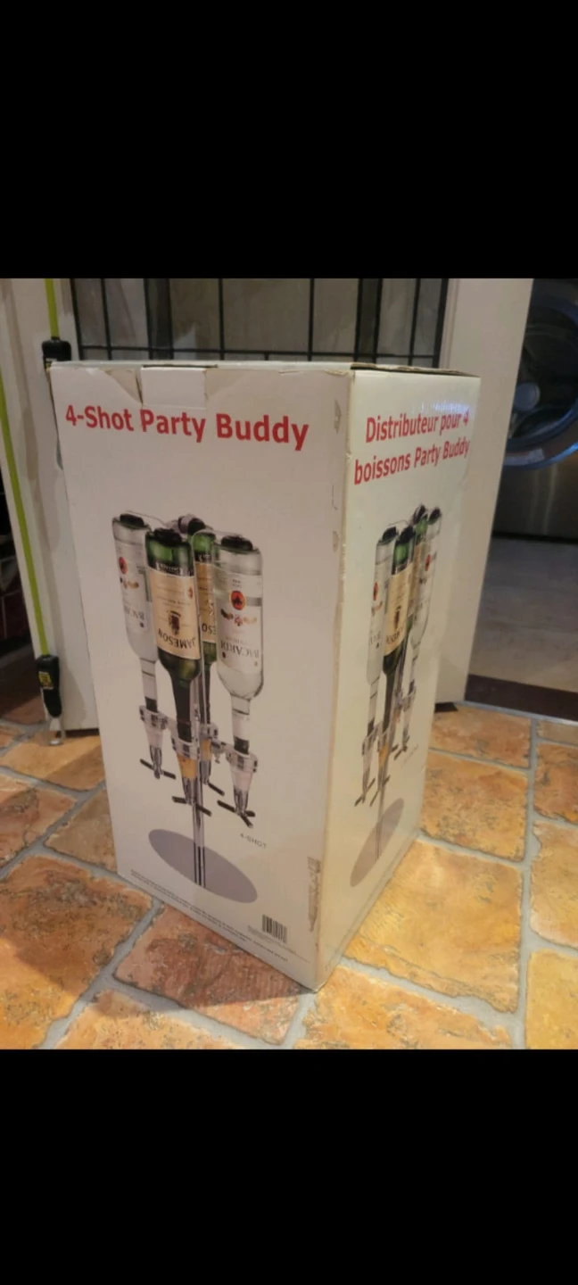 4-Shot Party Buddy Drink Dispenser