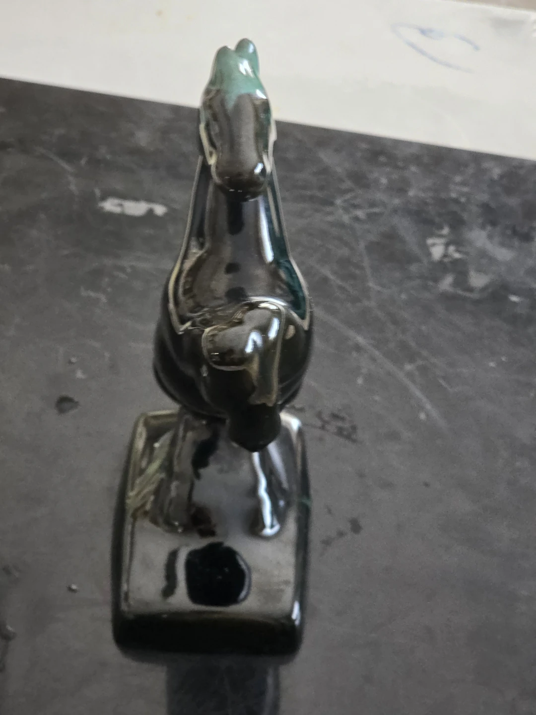 BLUE MOUNTAIN POTTERY Vintage Ceramic Horse Figurine - photo 2