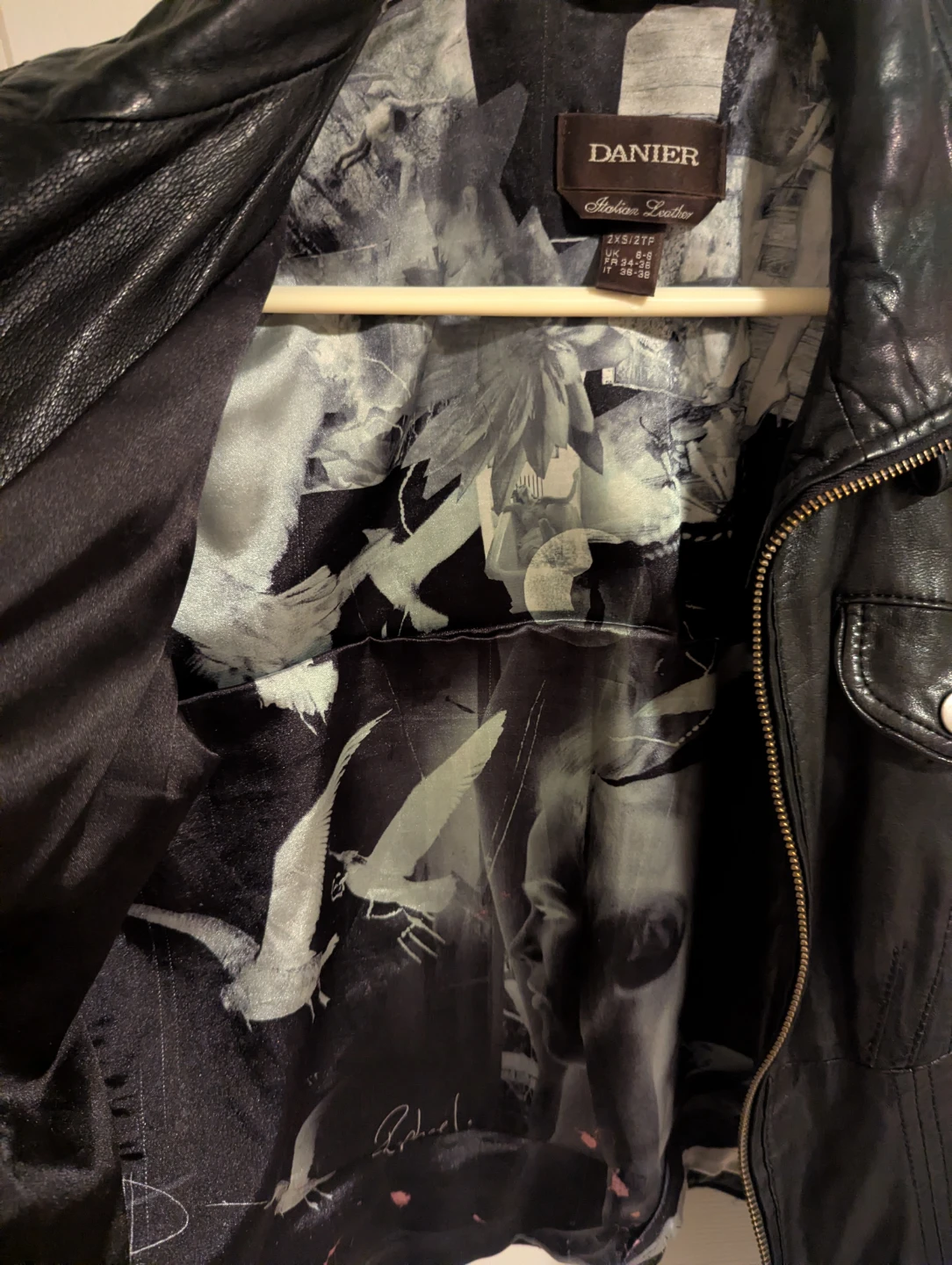Danier Biker Style Leather Jacket - photo 2