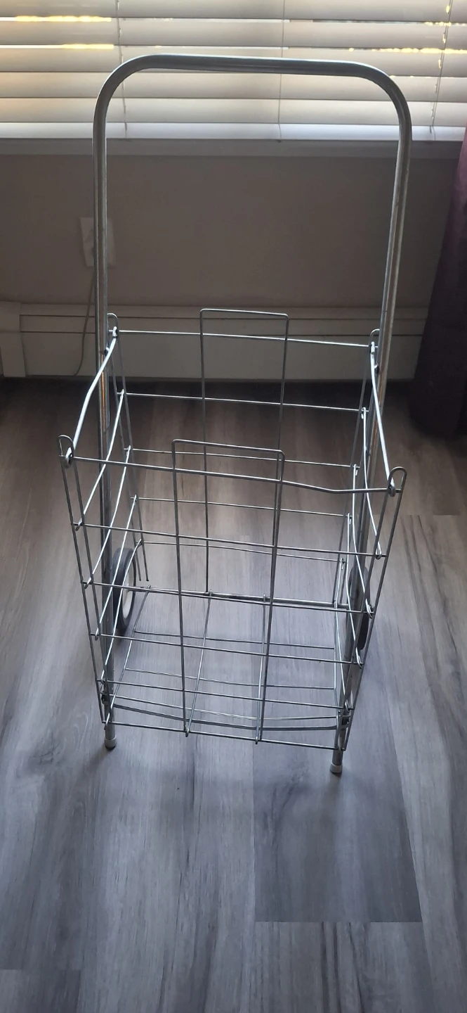 Metal Rolling Shopping Cart