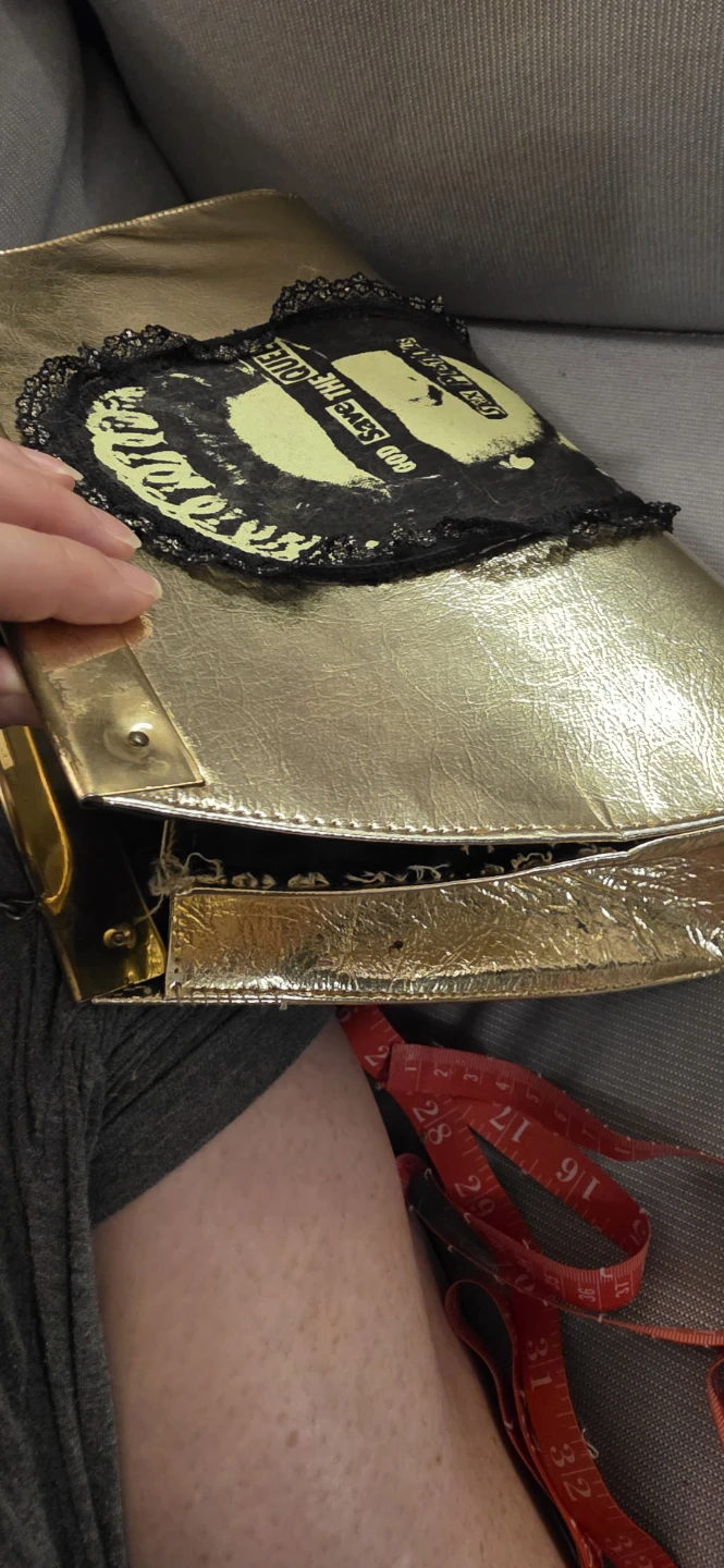 VINTAGE "God Save The Queen" Clutch Bag - photo 4