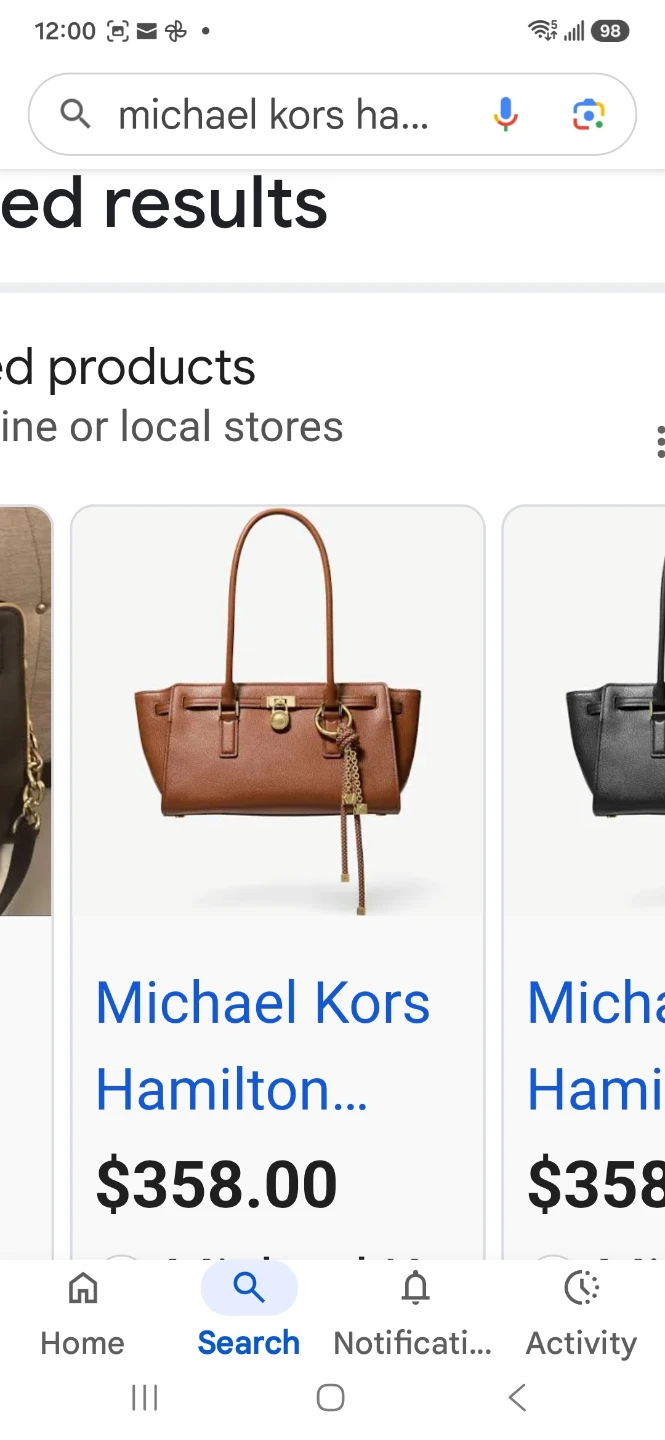 Michael Kors Hamilton Satchel Olive Green Leather Handbag - photo 2