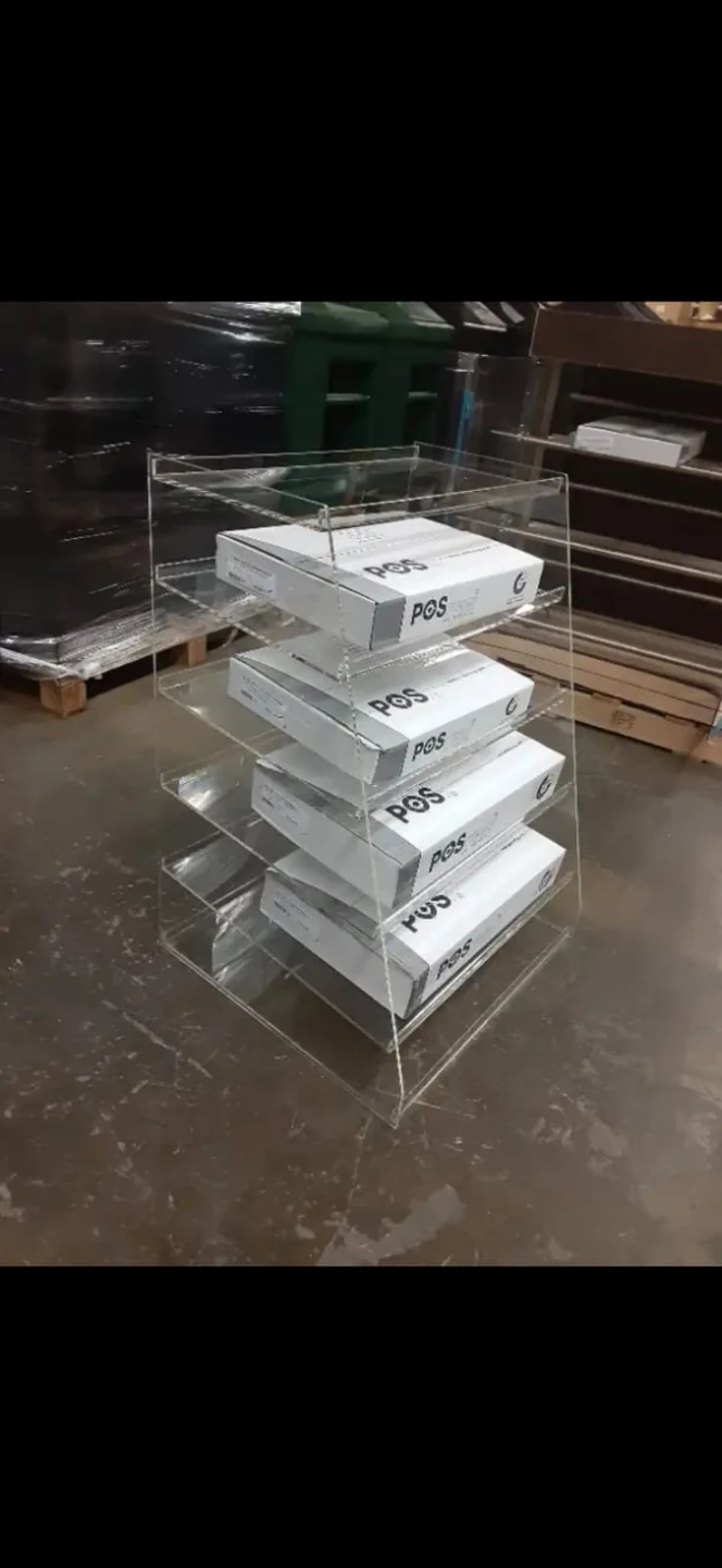 Brand New i Box Acrylic Display Shelves Stand Rack