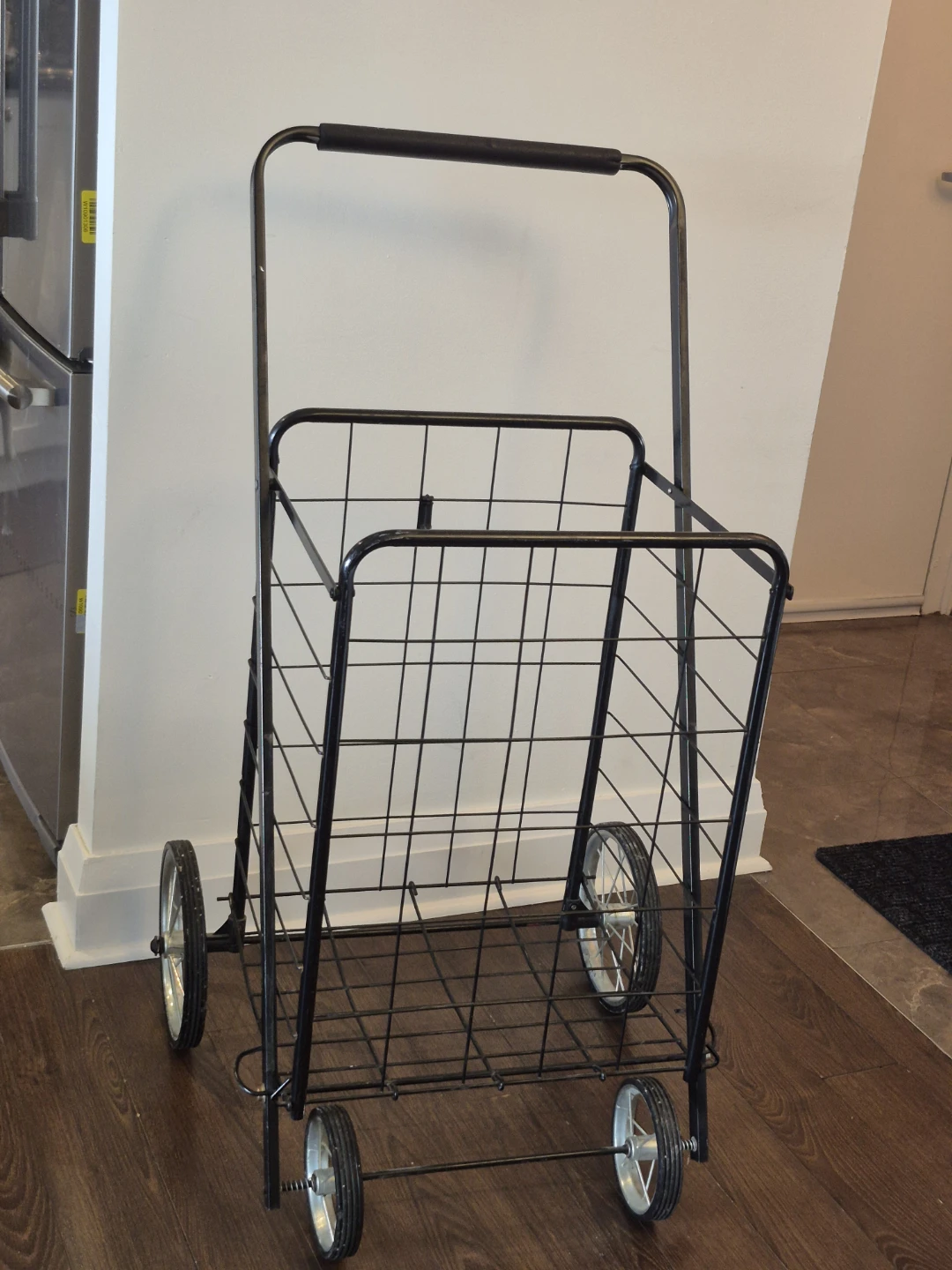 Jumbo Metal Shopping Cart Trolley