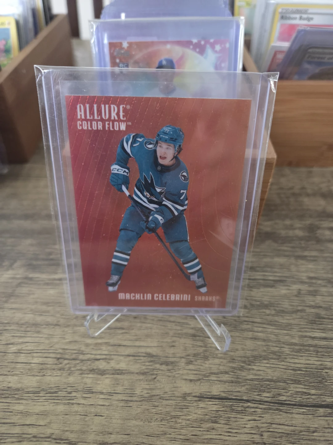 Macklin Celebrini RED/ORANGE