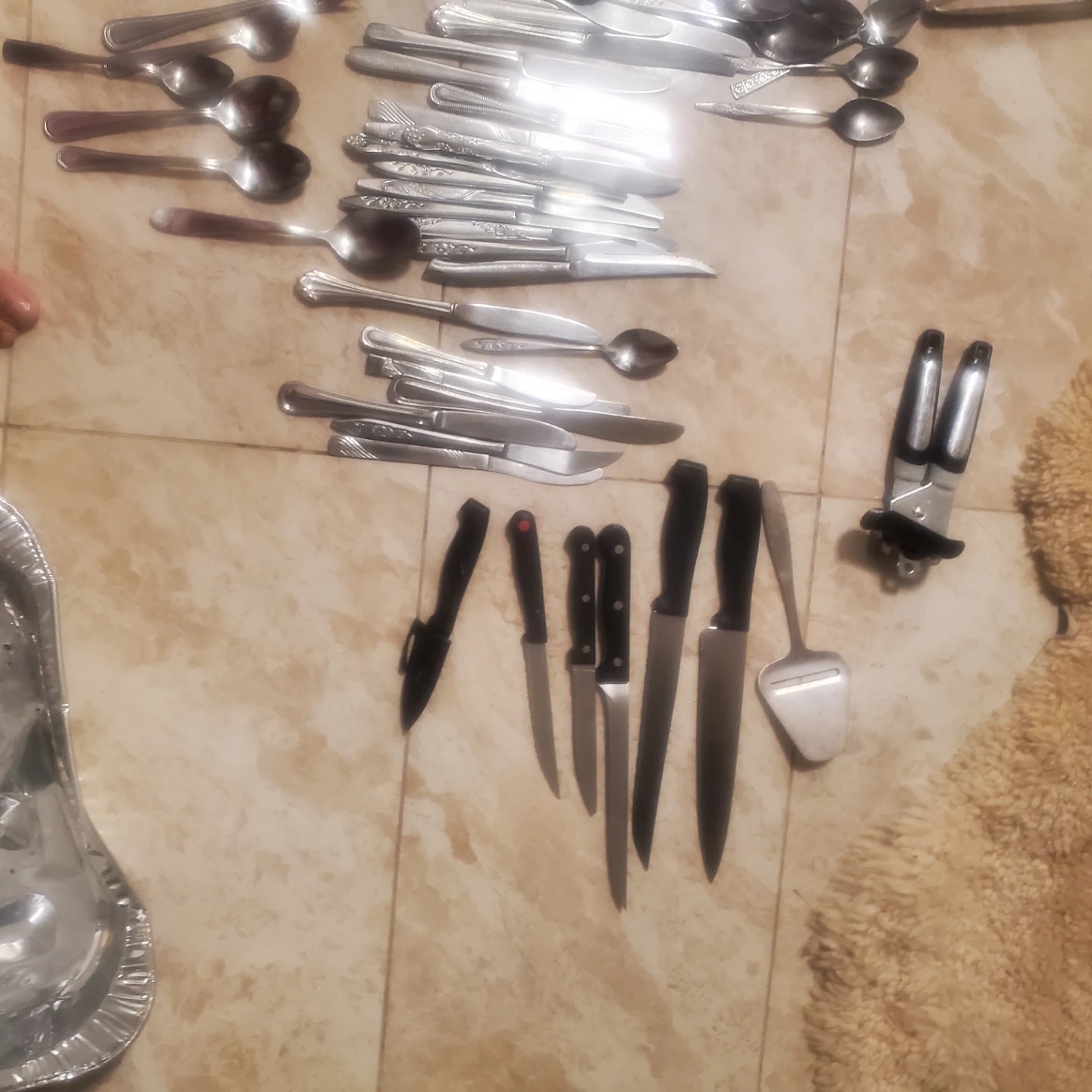 Mixed Cutlery Set - Spoons, Forks & 150+ ponies Knives - photo 2