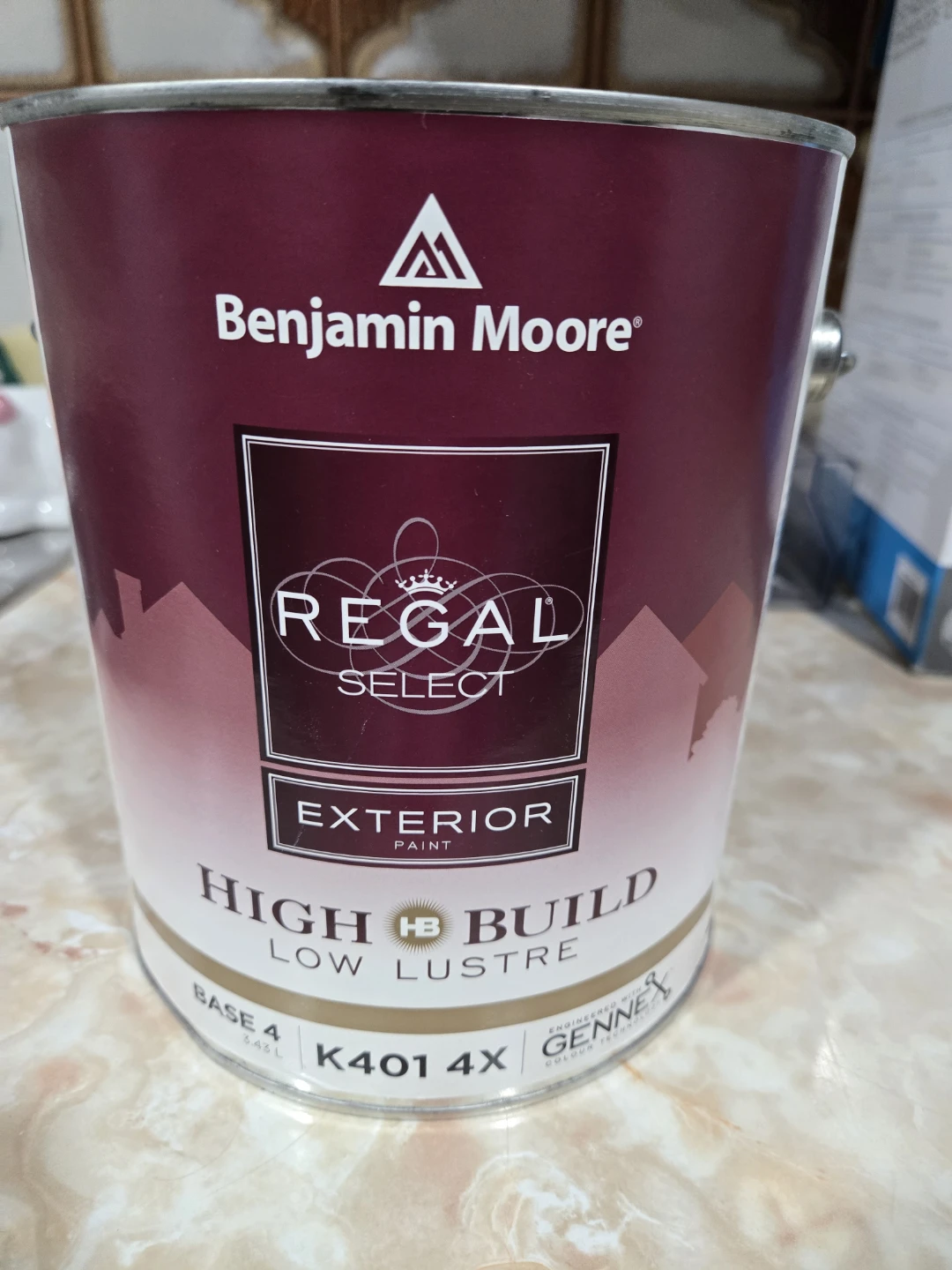 Benjamin Moore Regal Exterior Paint.Full Gallon, Black Beauty.