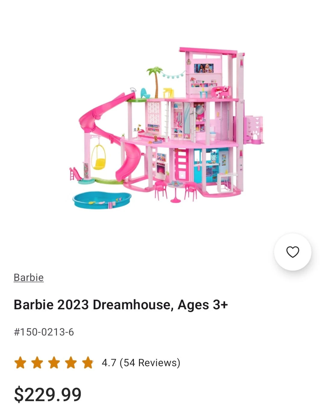 Barbie 2023 Dreamhouse