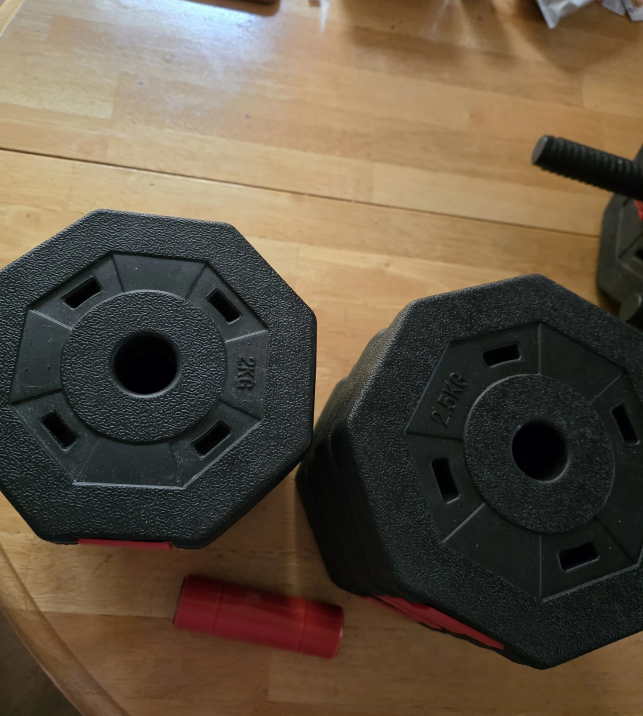 Adjustable Dumbell Set - 50lbs - photo 5