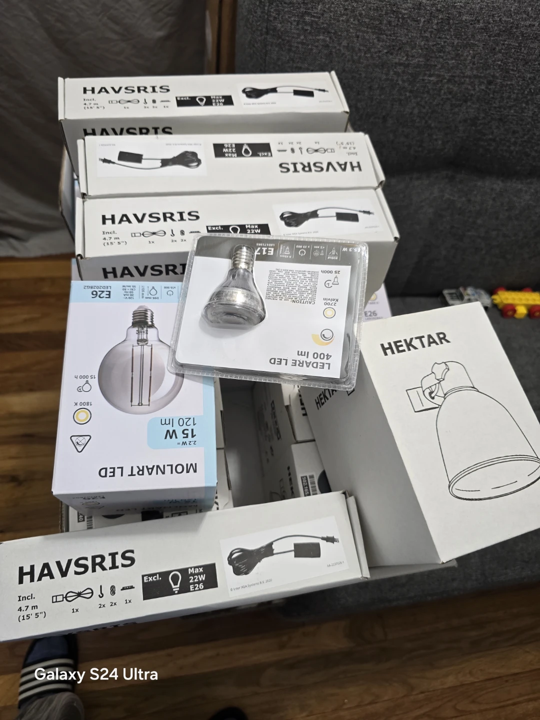 IKEA Hektar, Molnart, Havsris LED Bulbs and Fixtures - photo 5