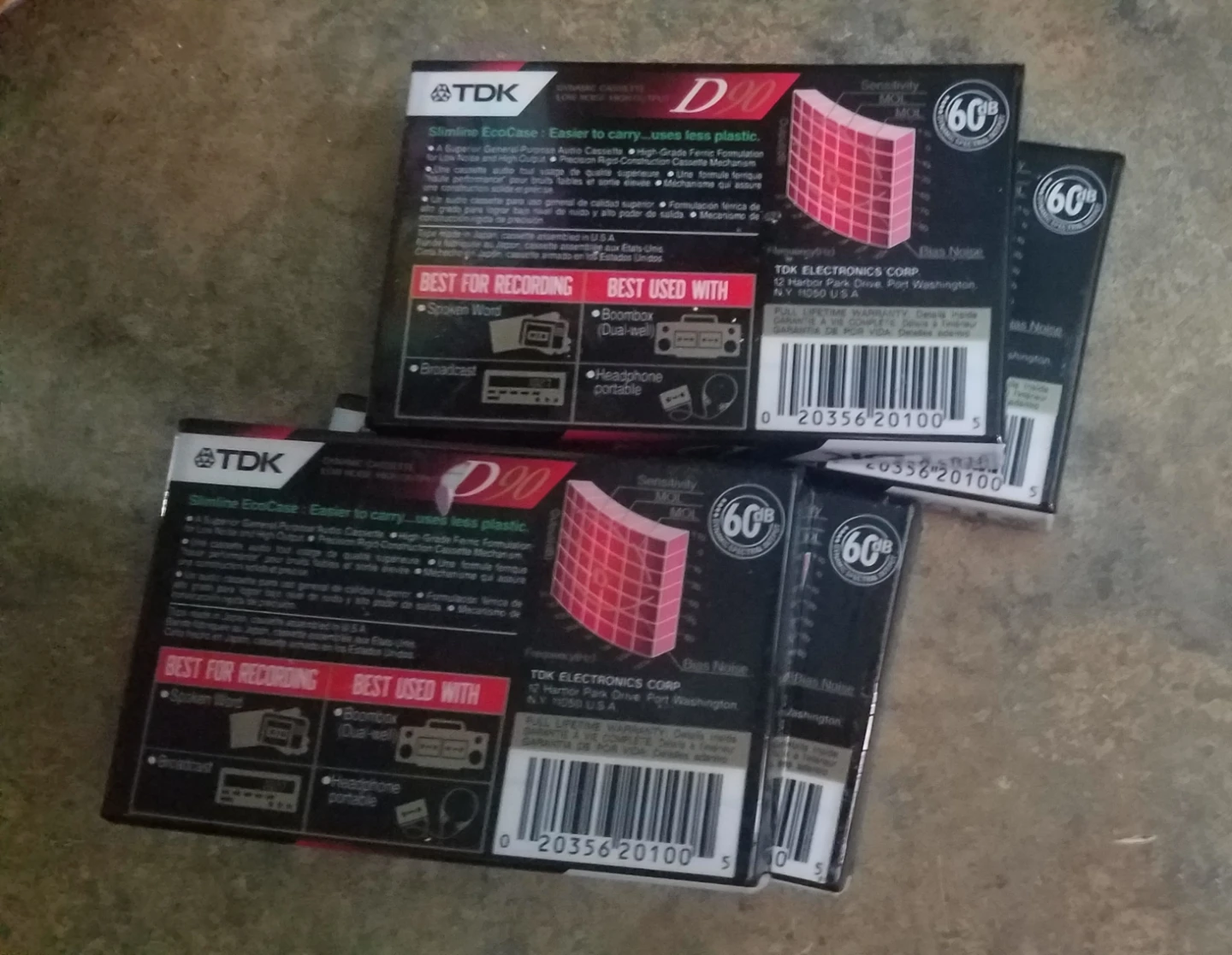 4 TDK D90  Blank Audio Cassette Tapes 90 Minutes High Output - photo 4