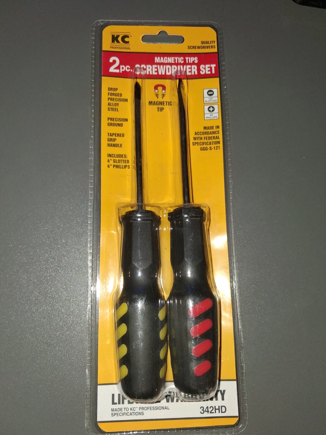 KC Professional 2-Piece Screwdriver Set