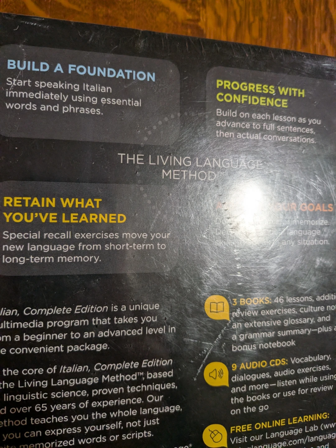 Living Language Italian Complete Edition Language Learning Set - photo 5