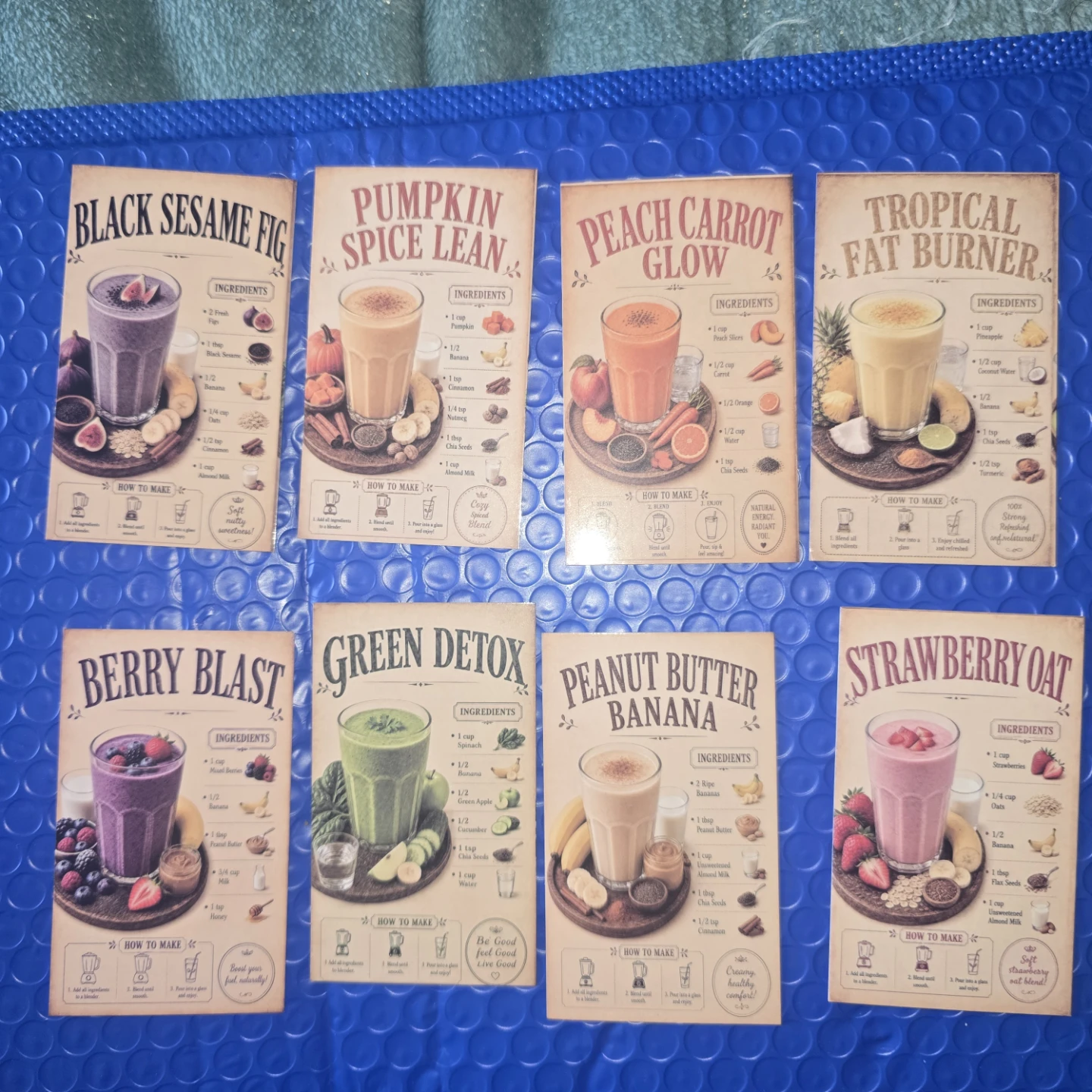 Smoothie recipe subscription