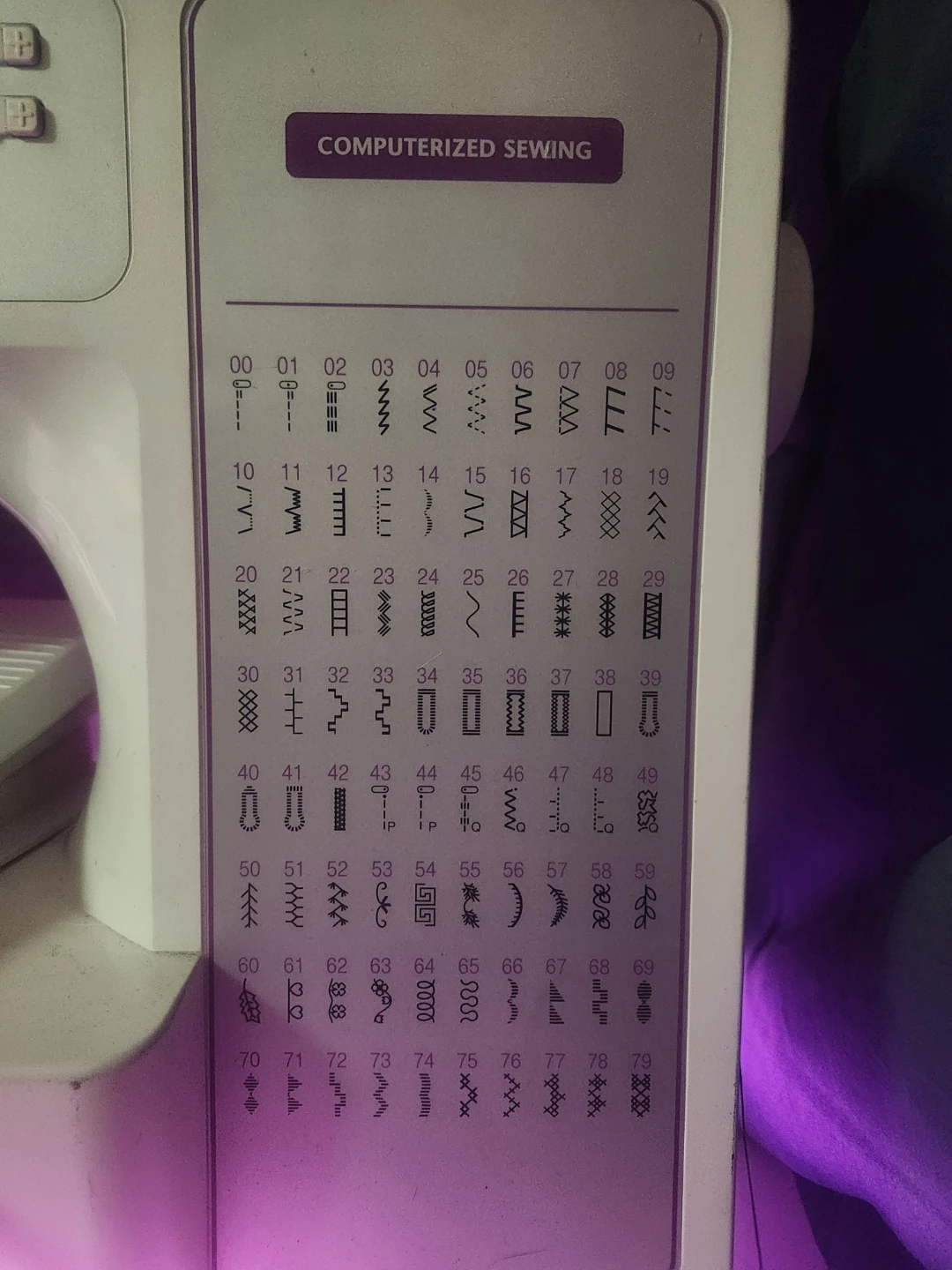 Brother Computerized Sewing Machine CS6000i - photo 2