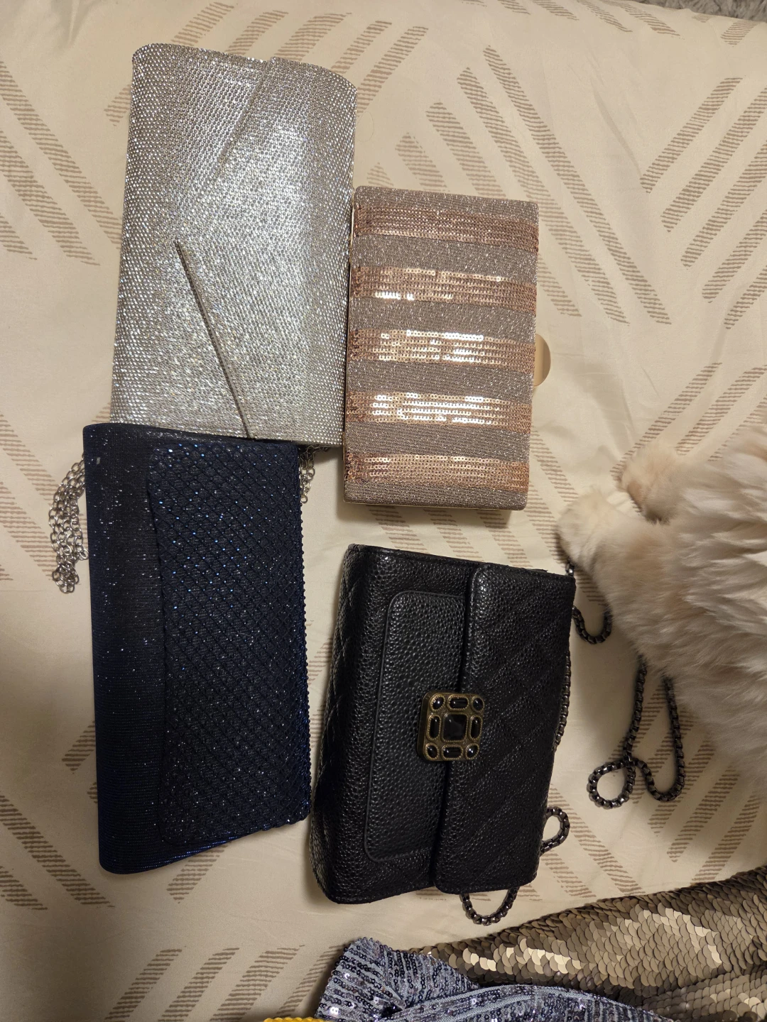 Set of 4 Evening Clutches