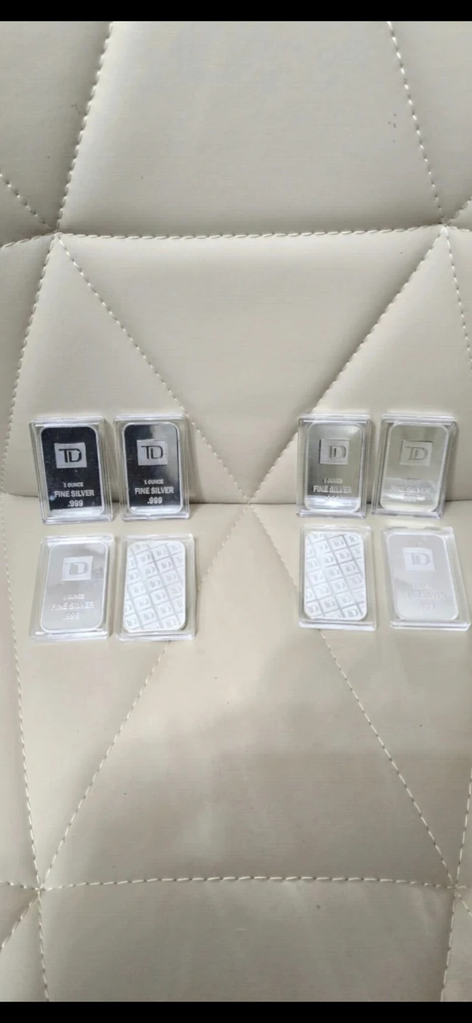 TD Fine Silver Bars (1 Ounce Each)