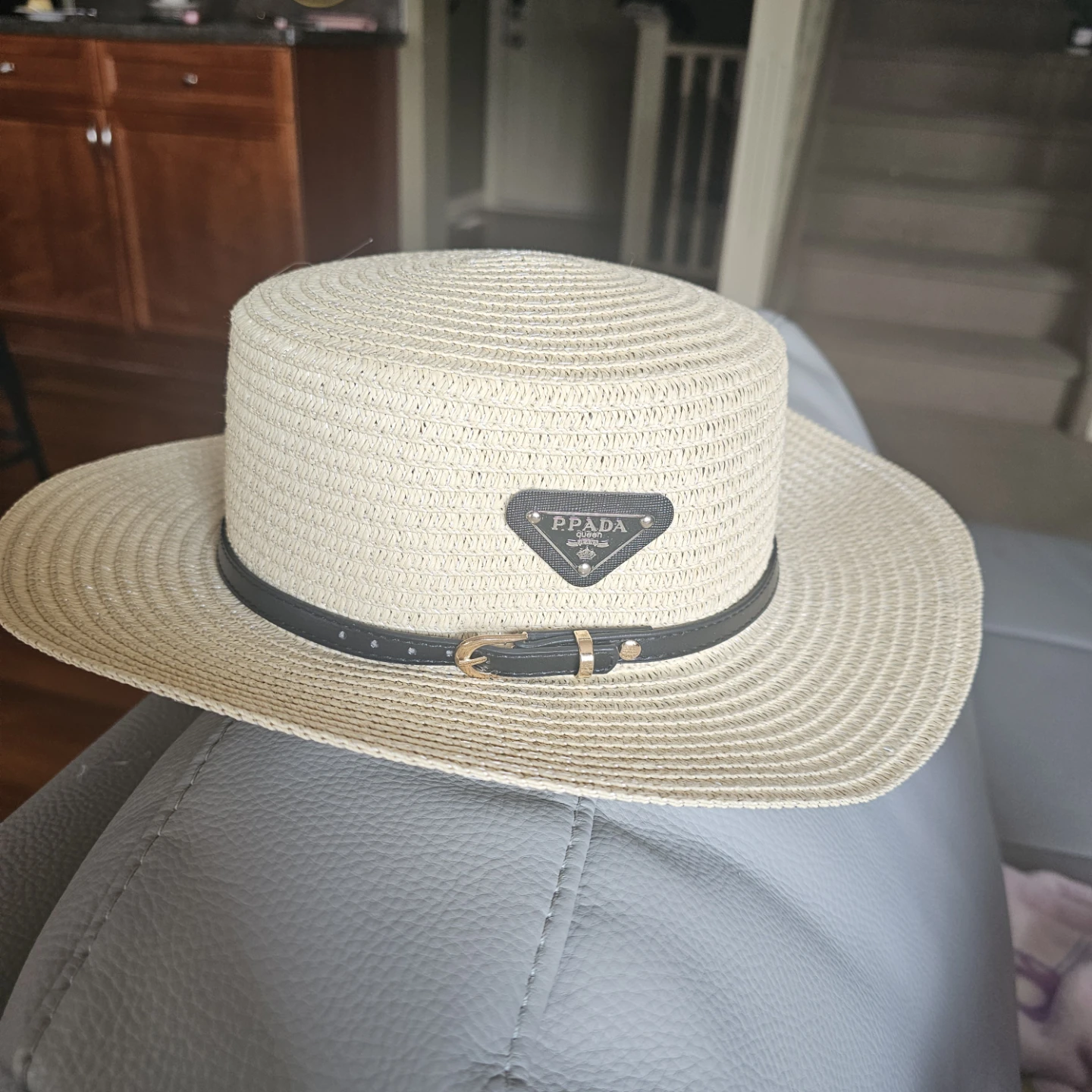 Straw Fedora Hat