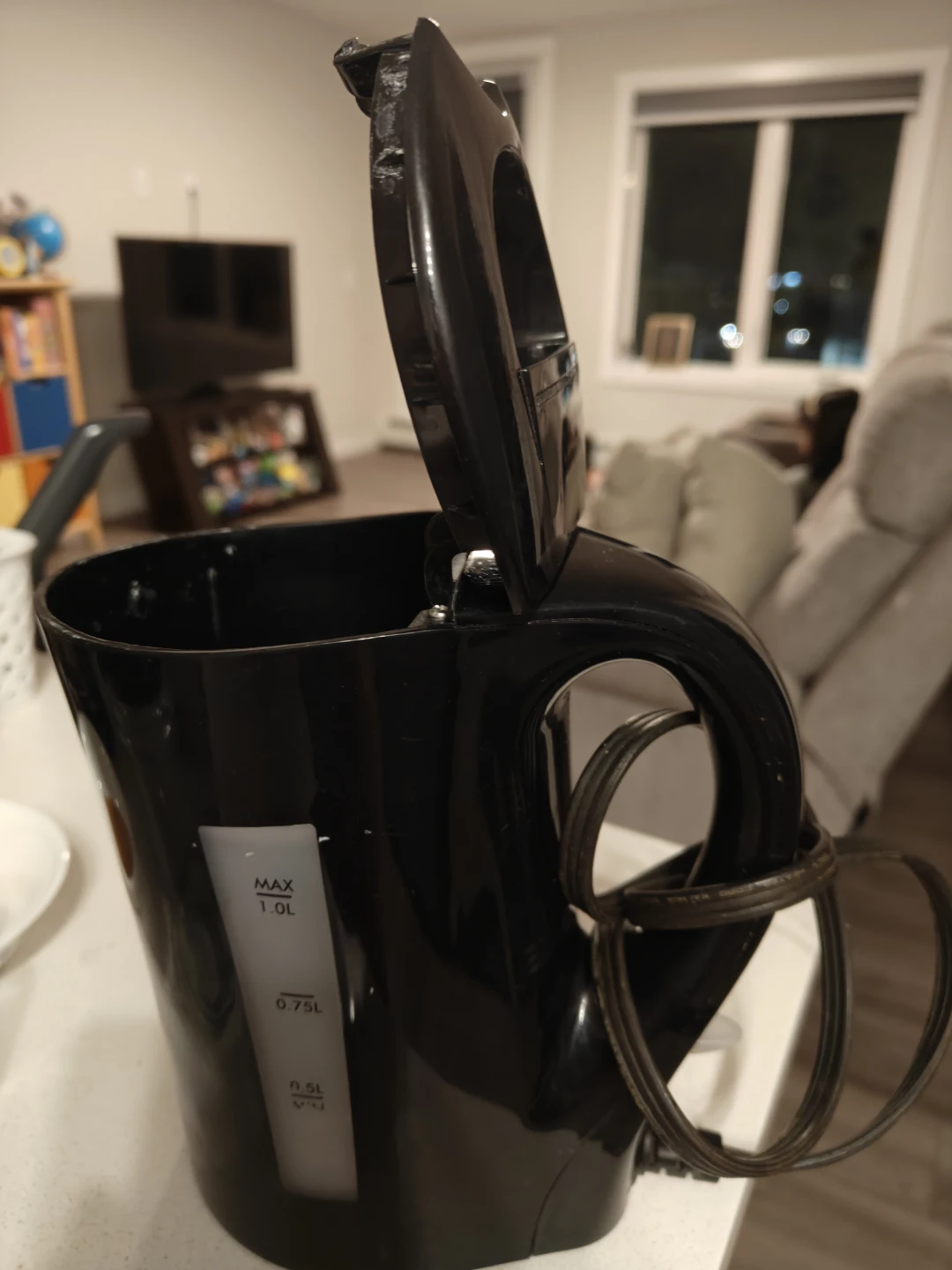 Black Electric Kettle - photo 2