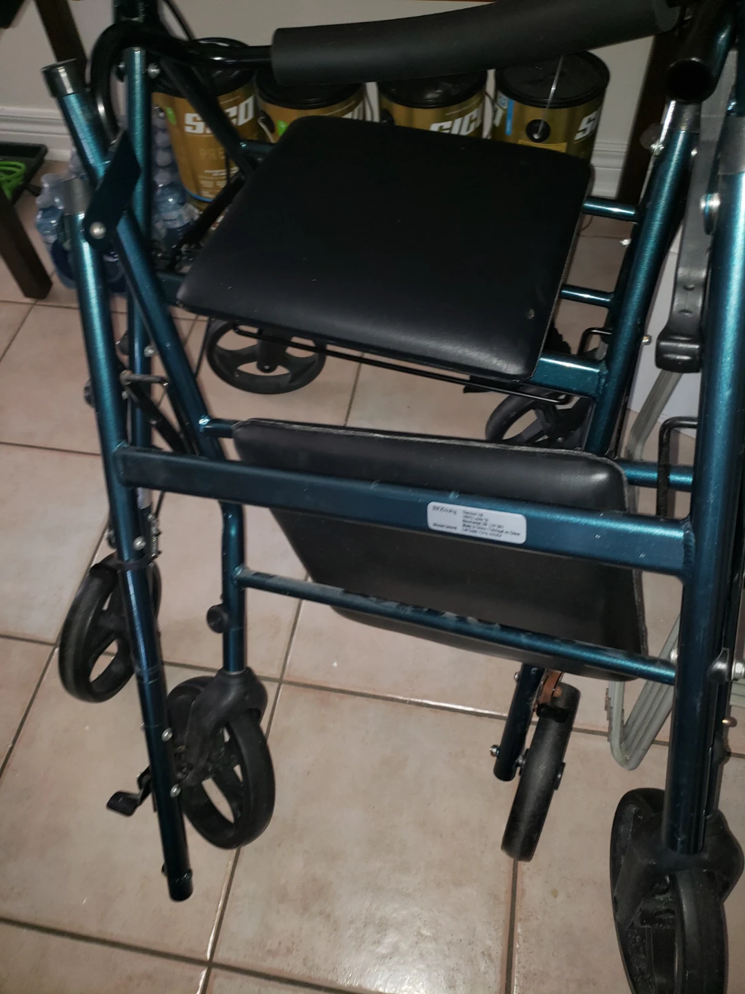 2 sets Medline Walker with Seat  parts - photo 3