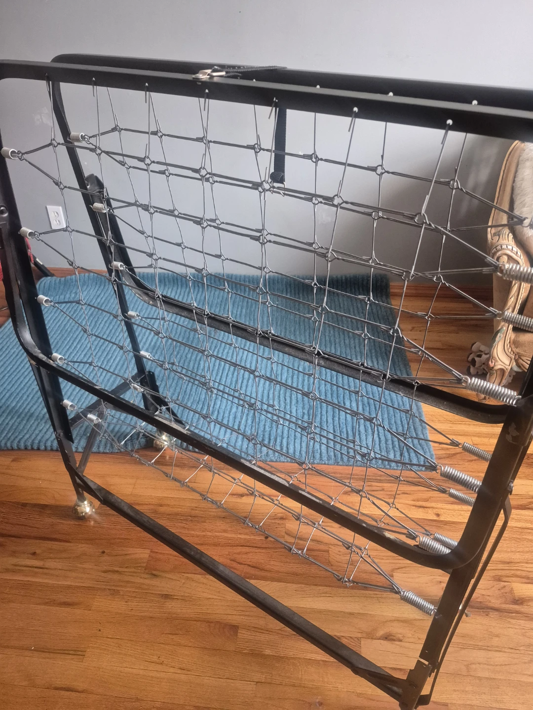 Folding Bed Frame with Springs - photo 2