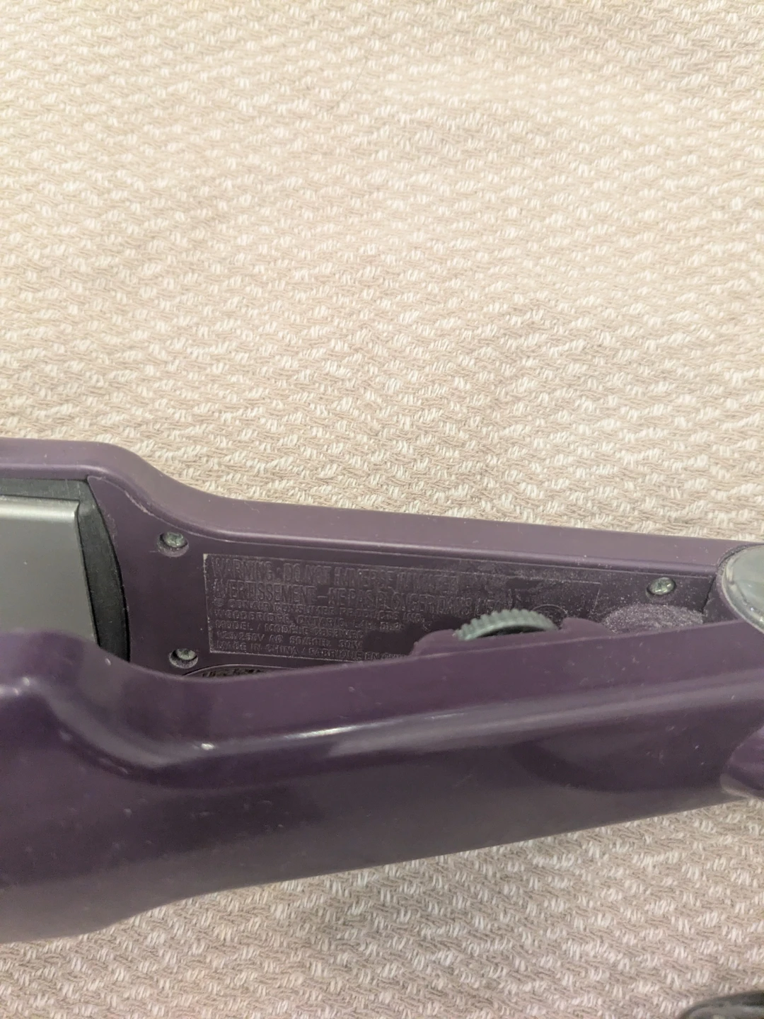 Conair Purple Hair Straightener - photo 3