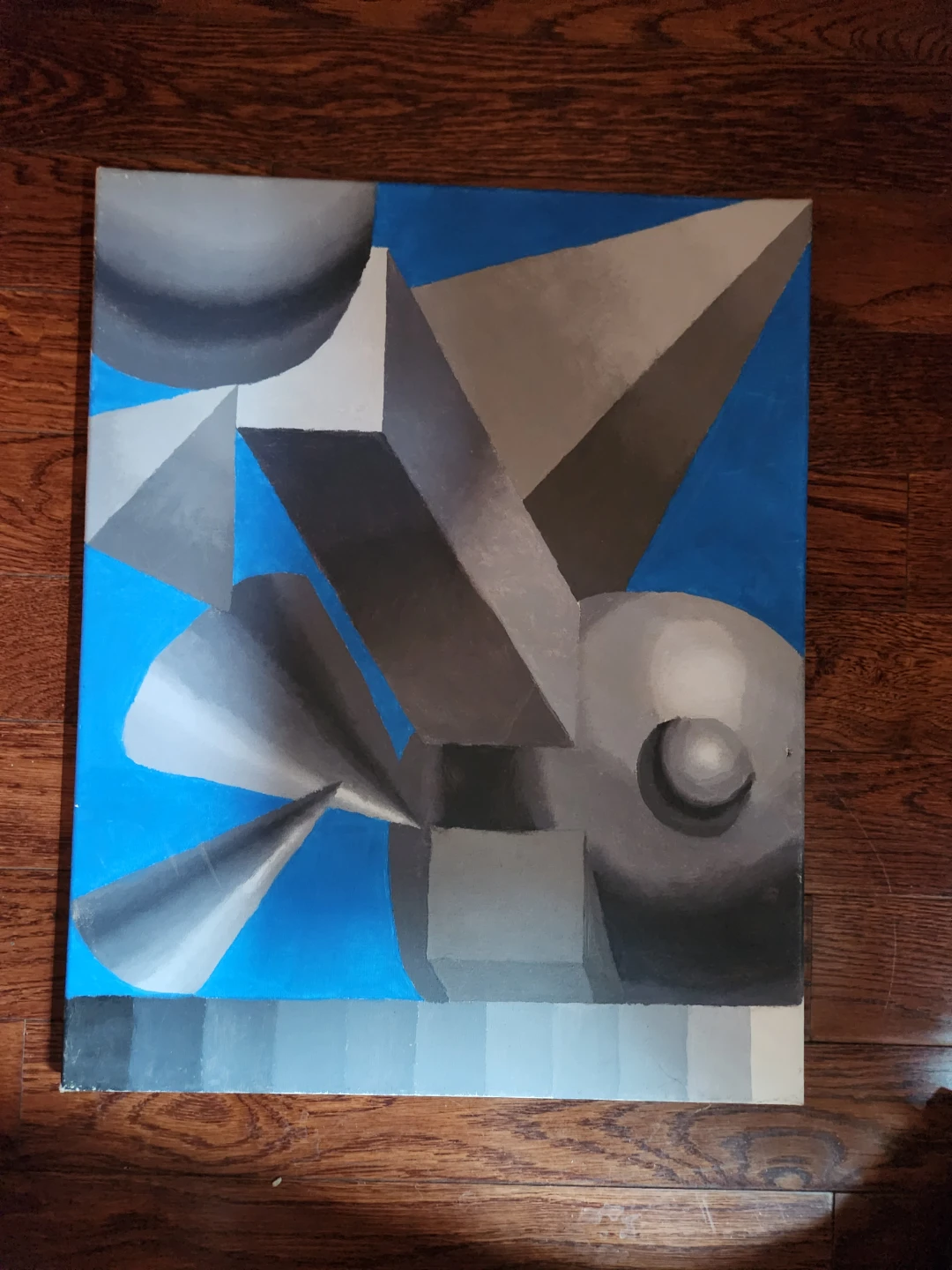 Abstract Geometric Painting
